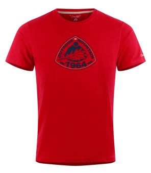 Tee life style H 60ans ghost rouge